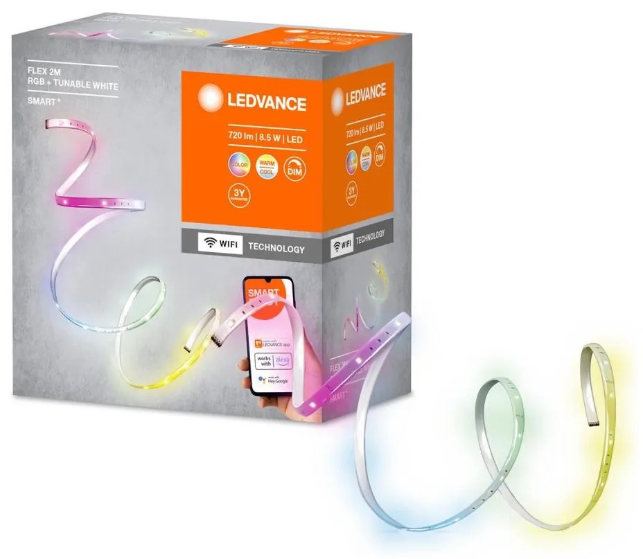 Ledvance - LED RGB+TW Striscia dimmerabile SMART+ FLEX 2m LED/8,5W/230V Wi-Fi