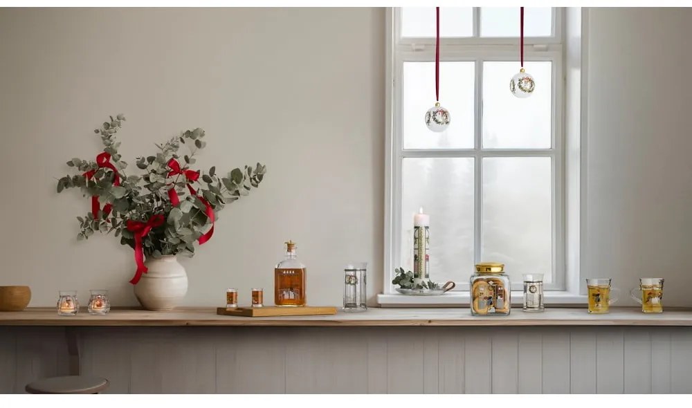 Candela con motivo natalizio combustione 56 h Holmegaard Christmas - Holmegaard