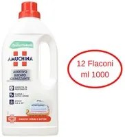 Amuchina additivo bucato igienizzante confezione 12 flaconi da litri 1