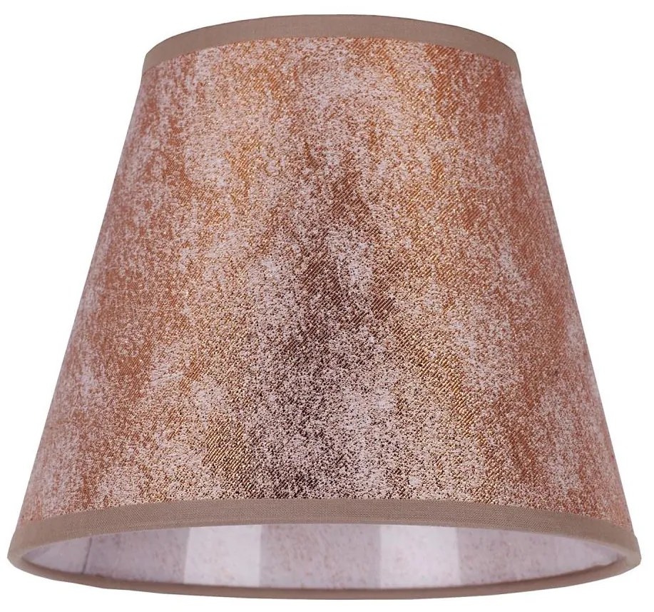 Duolla - Paralume per lampada da tavolo  SOFIA XS E14 diametro 18,5 cm rame