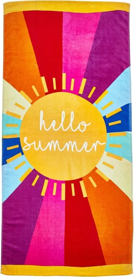 Telo mare in cotone 76x160 cm Hello Summer – Catherine Lansfield