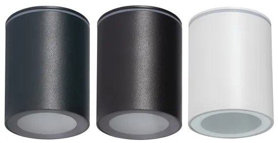 Kanlux 33360 - Luce Spot da esterno AQILO 1xGU10/7W/230V IP65 bianco