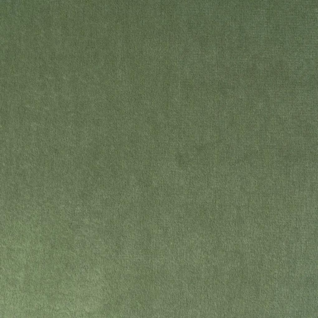 Puff Tessuto Sintetico Metallo 40 x 40 x 35 cm Verde Chiaro