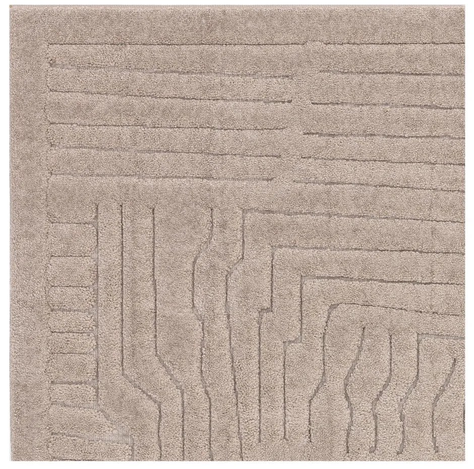 Tappeto beige 200x290 cm Valley - Asiatic Carpets
