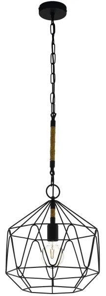 Eglo 43328 - Lampadario a sospensione con filo COTTINGHAM 1xE27/40W/230V