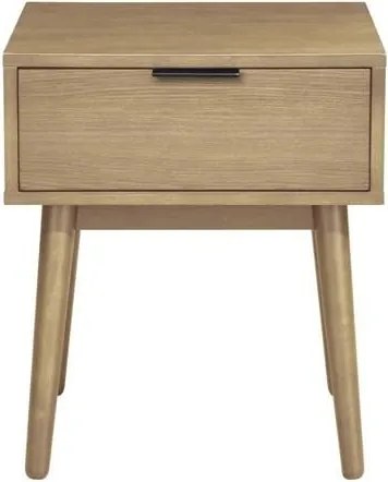 Comodino Cassina in legno naturale - H53 cm