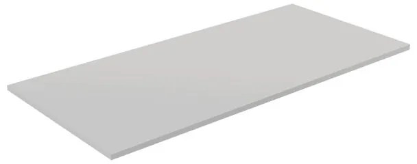 Top per lavabo Compatech VISOBATH L 101 x H 1.2 x P 46 cm grigio mdf, opaco