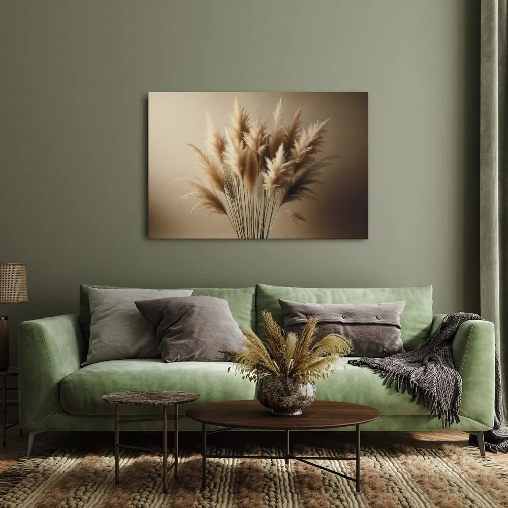 Quadro su tela – Decorazione naturale di erbe