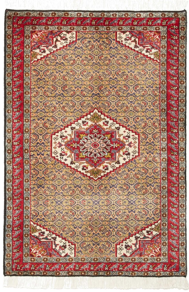 Ardebil Tappeto persiano 70 x 100 Blu (Iran) Annodato A Mano