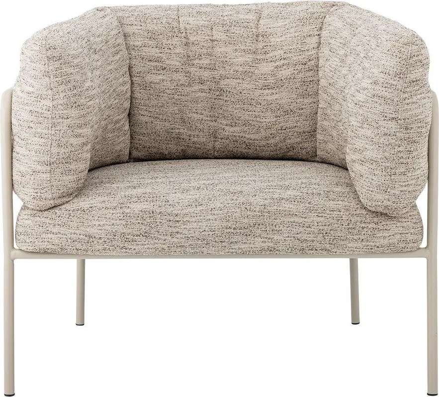 Poltrona greige Karel – Bloomingville