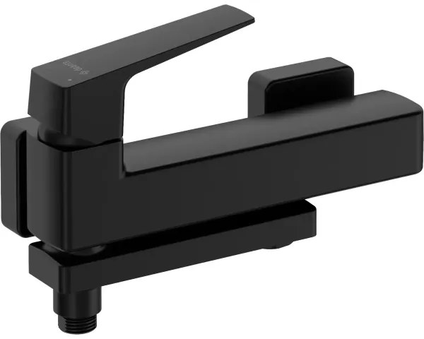 Deante BQL_N12M - Miscelatore per vasca pieghevole BLUR nero