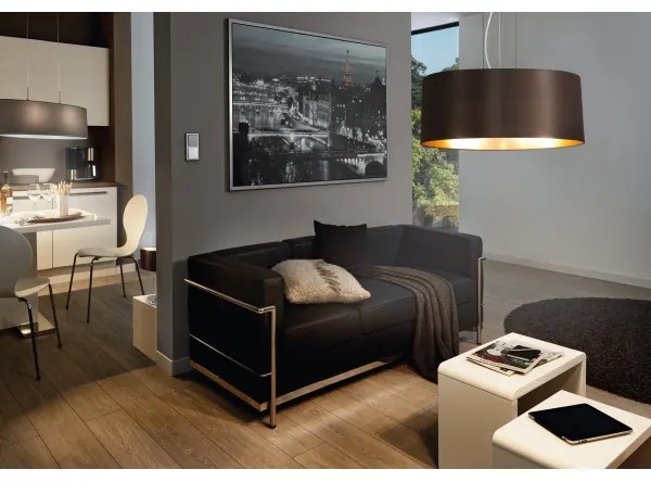 Eglo 31627 - Lampada da tavolo MASERLO 1xE27/60W/230V