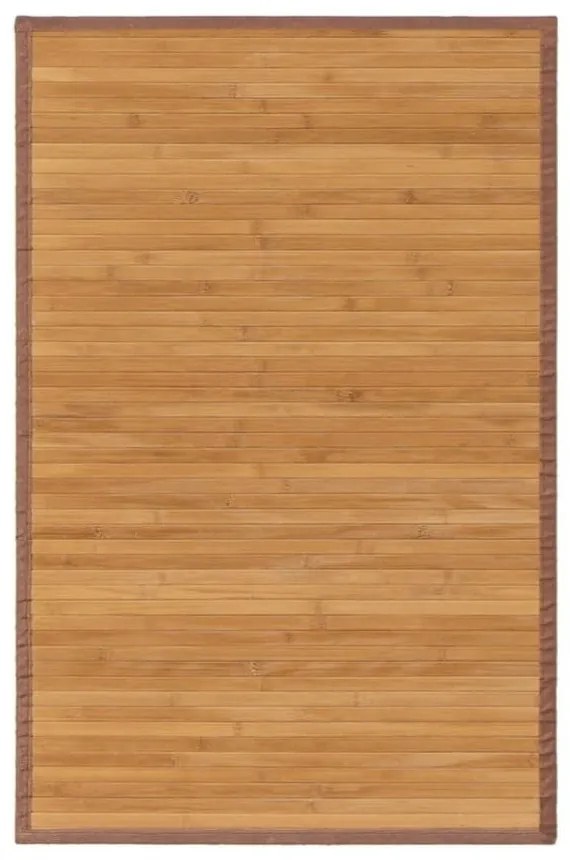 Tappeto in bambù colore naturale 60x90 cm - Casa Selección