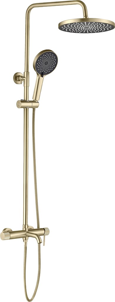 Set doccia Rea Lungo Stripe Brush Gold