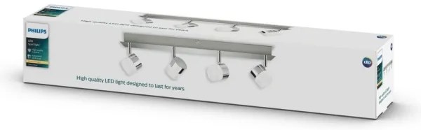 Philips 50149/11/P1 - Luce Spot a LED FLOAT 4xLED/4,5W/230V