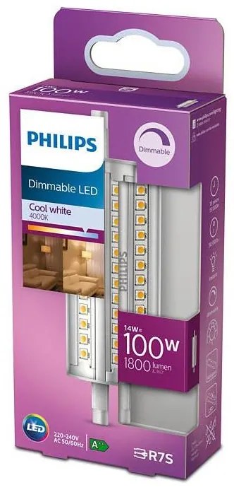 Lampadina LED dimmerabile Philips R7s/14W/230V 4000K