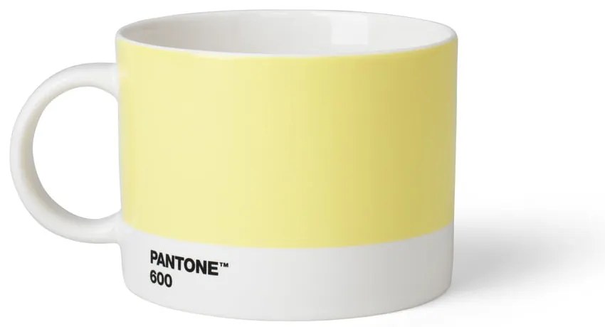 Tazza in ceramica giallo chiaro 475 ml Light Yellow 600 - Pantone