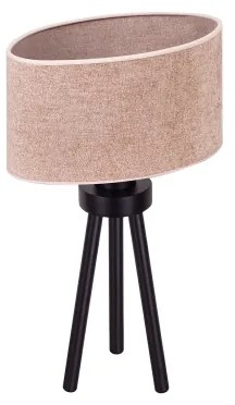 Duolla - Lampada da tavolo OVAL 1xE27/15W/230V diametro 30 cm rosa