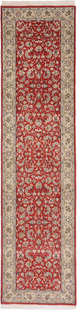 Hereke Tappeto 70 x 270 (Indian) Annodato A Mano
