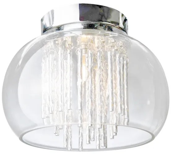 Azzardo - Vetro di ricambio per plafoniera REGO diametro 23 cm