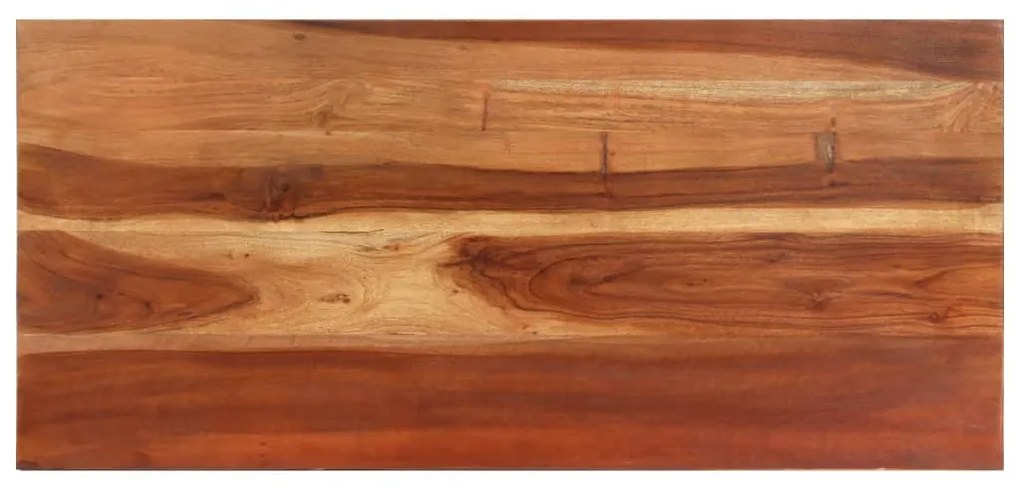 Tavolo da pranzo 110x50x76 cm legno massello di acacia