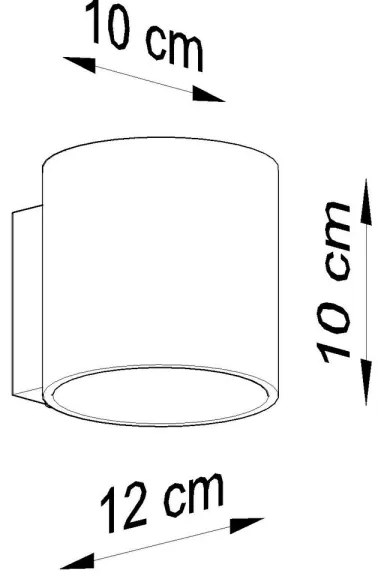 Sollux SL.0211 - Applique VICI 1xG9/40W/230V vetro/bianco