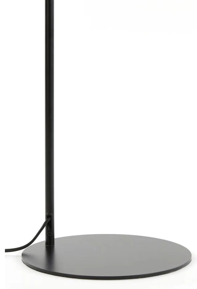 Lampada da terra nera (altezza 155 cm) Lekar - Light &amp; Living