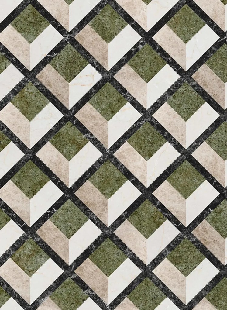 Coordonne Carta da parati Pavimentum - Moss