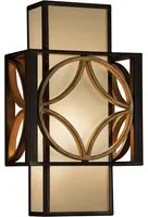 Applique Contemporanea Remy Metallo Bronzo Antico Oro 1 Luce E14