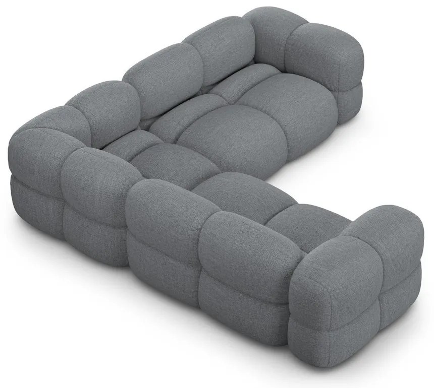 Divano angolare grigio Loretto – Cosmopolitan Design