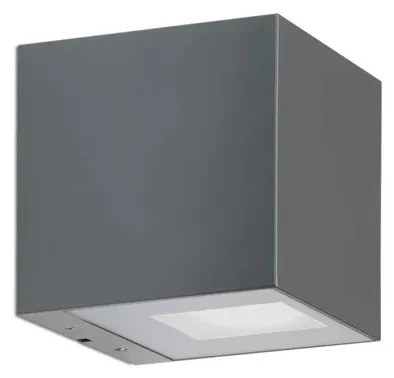 Arca W100 LED Applique da Parete da Esterno Up/Down Grigio - Antidark