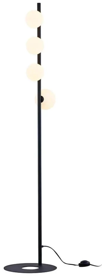 Jupiter 1929 - Lampada da terra TAIDA 4xG9/40W/230V nero