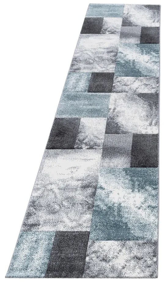 Passatoia blu-grigio 80x300 cm Hawaii - Ayyildiz Carpets