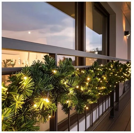 Solight 1V299 - LED decorazione natalizia da esterno GIRLANDA 112xLED/3,6W/230V 700 cm IP44