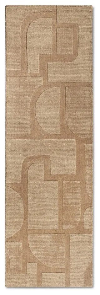 Passatoia beige in lana tessuta a mano 80x250 cm Alexis - Villeroy&amp;Boch