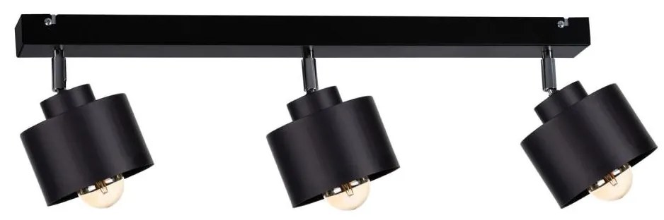 Luce Spot SIMPLY BLACK 3xE27/60W/230V
