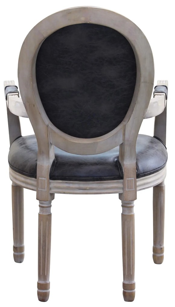 POLLY - poltrona vintage in ecopelle
