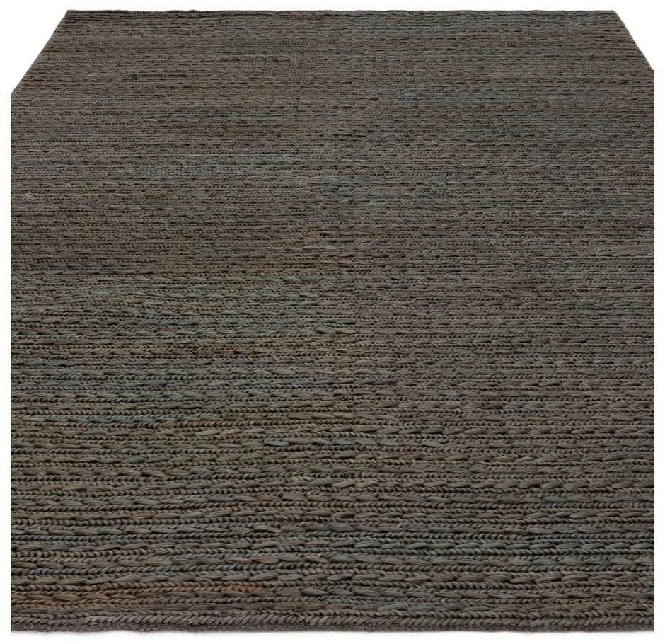 Tappeto in juta antracite tessuto a mano 200x290 cm Oakley - Asiatic Carpets