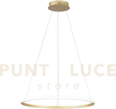 Lampadario a sospensione led axis oro 29w 3650lm cct3000 4000 6500k...