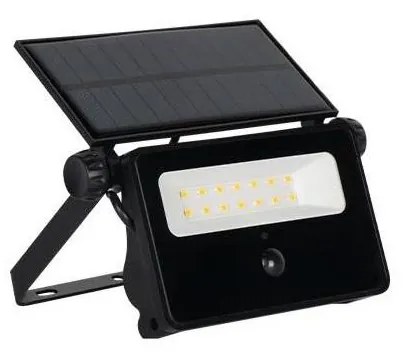 Faretto solare LED con sensore LED/30W/5,5V 3000 mAh IP65