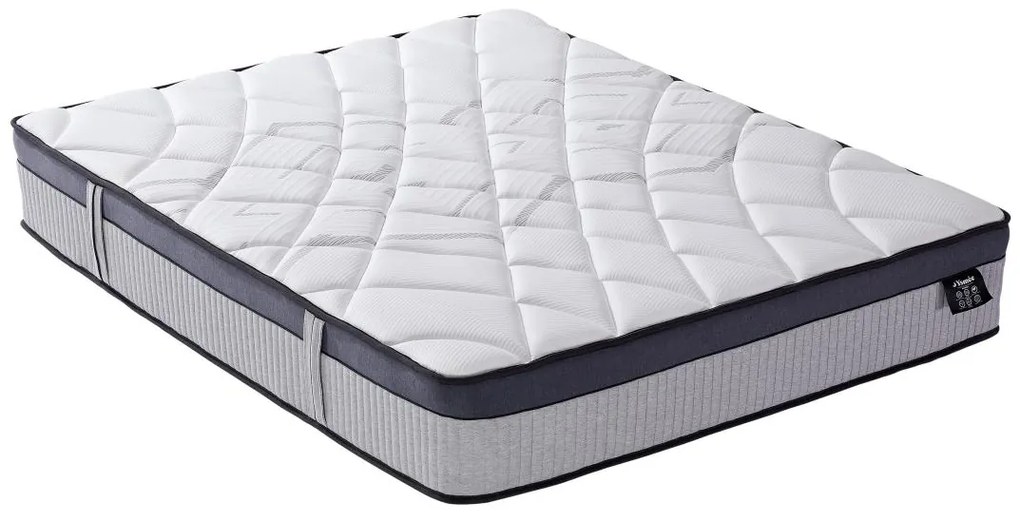 Materasso 160 x 200 cm ibrido molle insacchettate 5 zone memory foam sp. 30 cm - PATNOS di YSMÉE