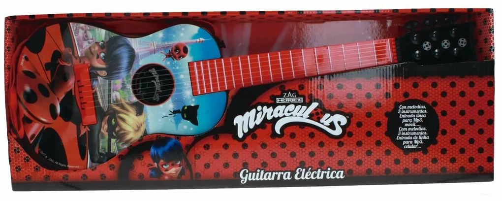 Chitarra da Bambino Lady Bug 2682 Rosso