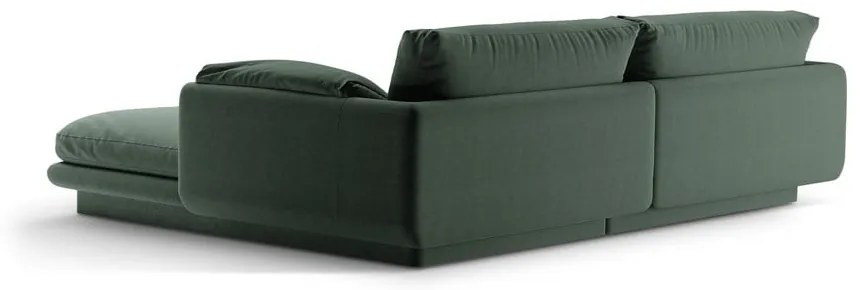 Divano angolare verde scuro (angolo sinistro) Torino - Micadoni Home