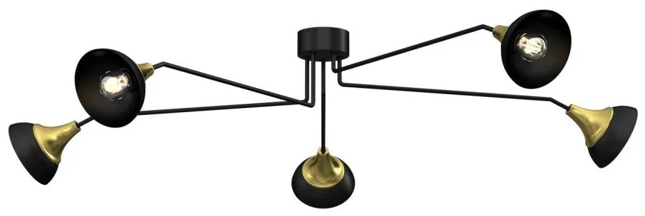 Lampadario a plafone NERGIS 5xE27/60W/230V