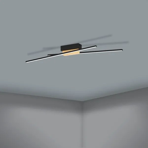 Eglo 900488 - Plafoniera LED dimmerabile PANAGRIA 2xLED/13W/230V