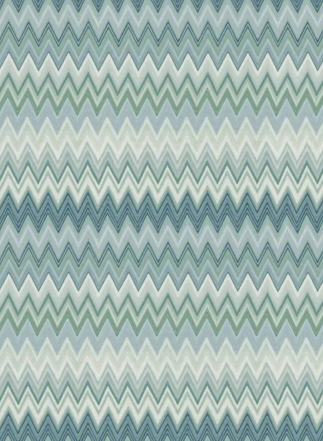 Missoni Home Carta da parati Zig Zag Multicolore - 10063