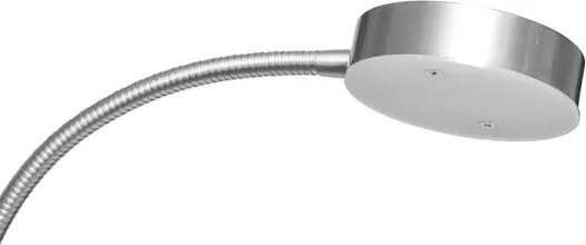 Lampada da terra dimmerabile NORA LED/25W/230V 2200/3000/4000K + LED/5W 3000K cromo + telecomando