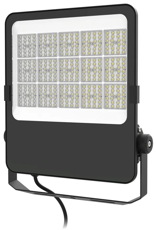 Faro proiettore Led 200W Nero da esterno IP65 luce regolabile 120LM/W Novaline