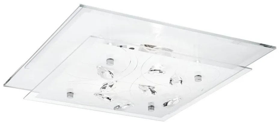 Globo 40408-2 - Plafoniera JASMINA  2xE27ILLU/40W/230V