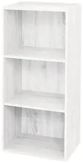 Libreria componibile modulare multifunzionale 42x29x89h in vari colori, BIANCO